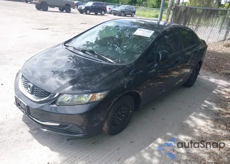 2013 Honda Civic Lx z USA, uszkodzony, nr VIN 19XFB2F51DE215984